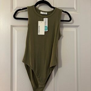 Olive Green Women's Tank Top